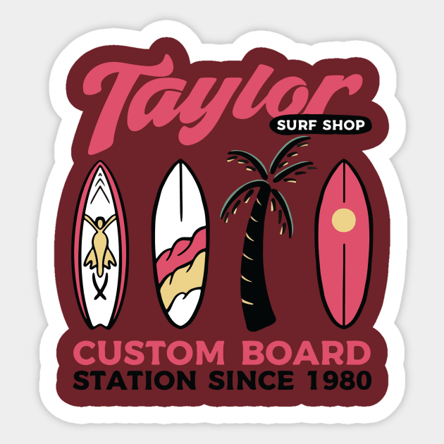 Surf brand stickers on sale